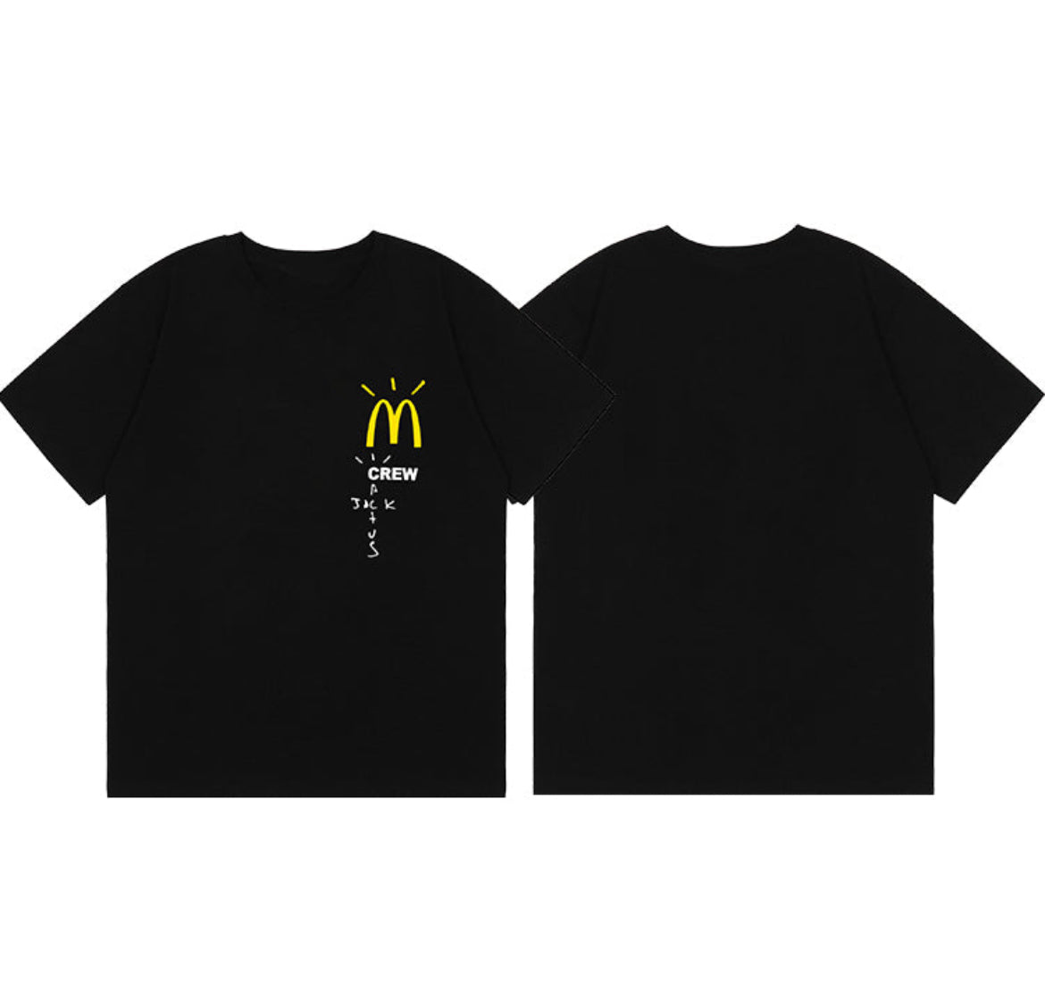 Travis Scott x McDonald's T-Skjorte "Crew"