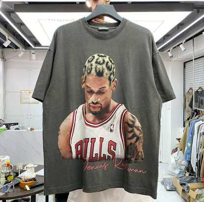 Dennis Rodman Vintage T-skjorte