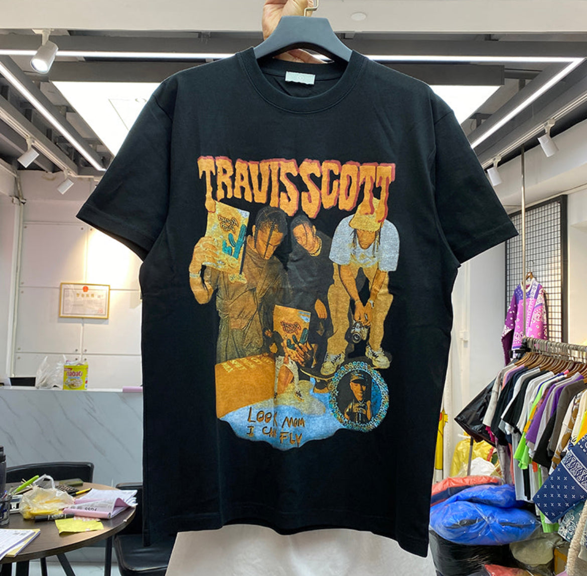 Travis Scott Vintage T-skjorte