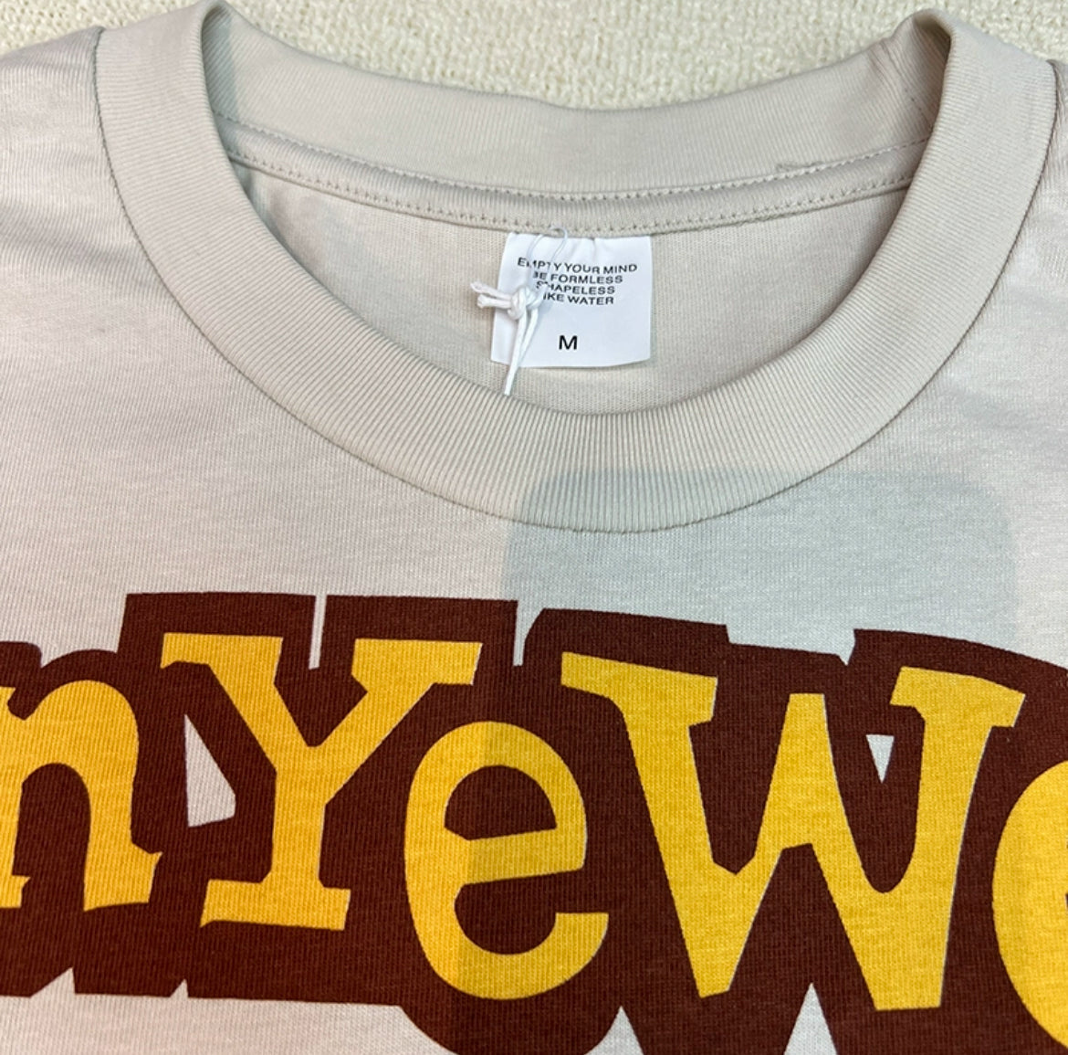 Kanye West "College Dropout" Vintage T-skjorte