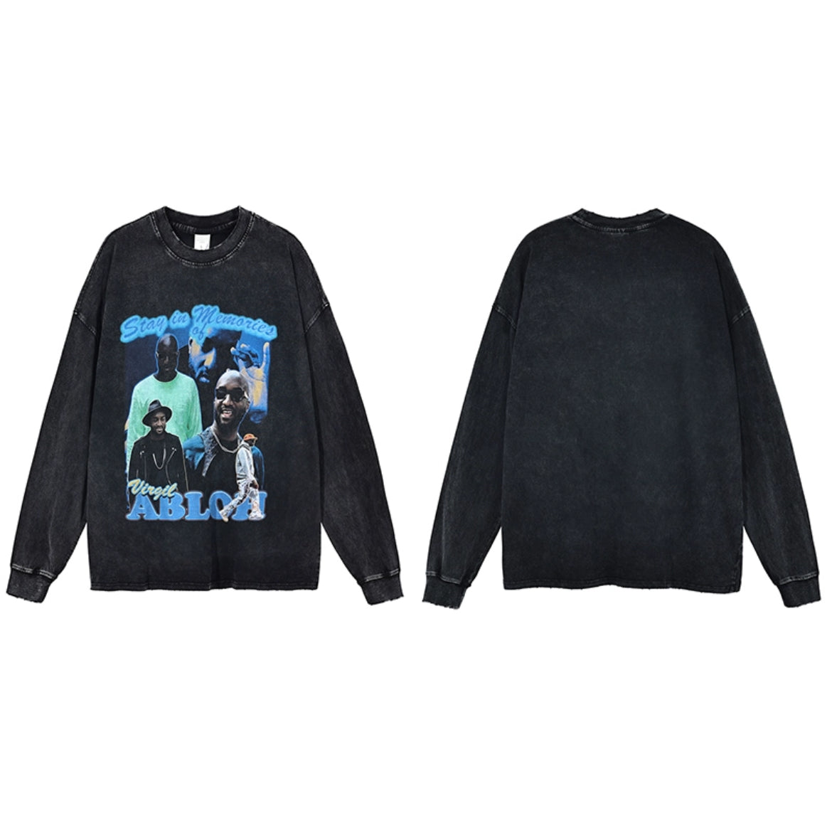 Virgil Abloh Vintage Crewneck Genser