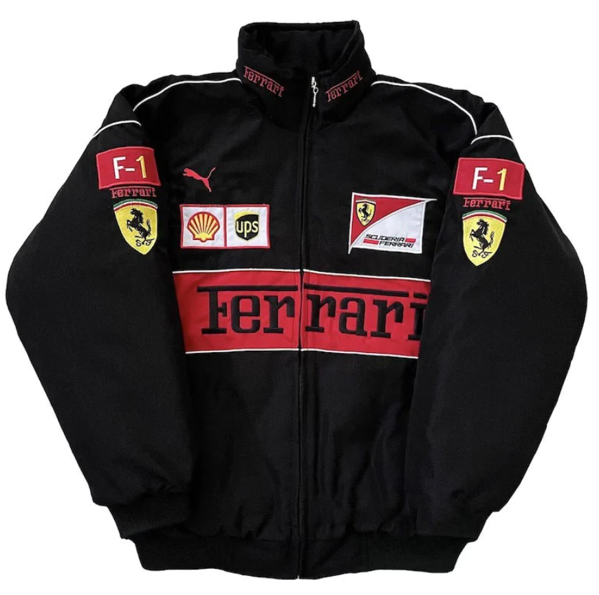 Ferrari Formula 1 Jakke Svart