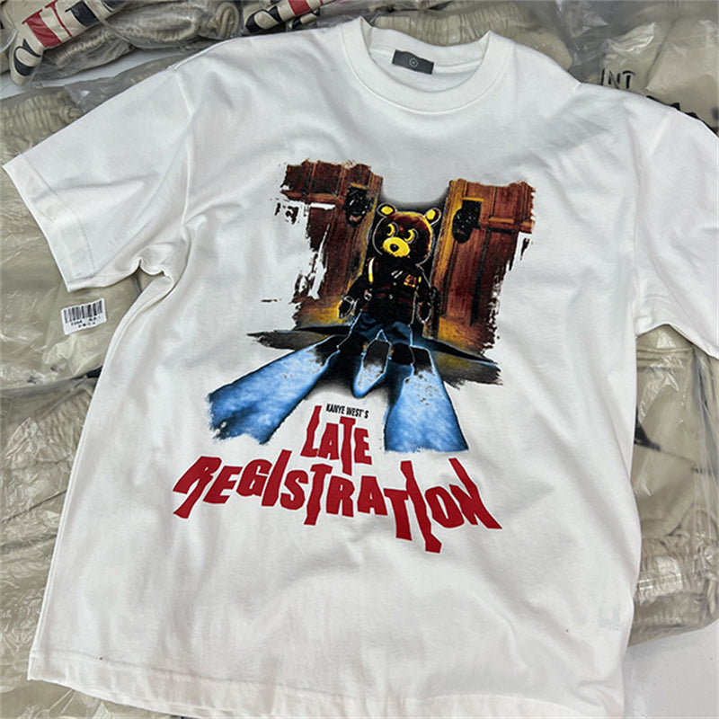 Kanye West "Late Registration" Vintage T-skjorte