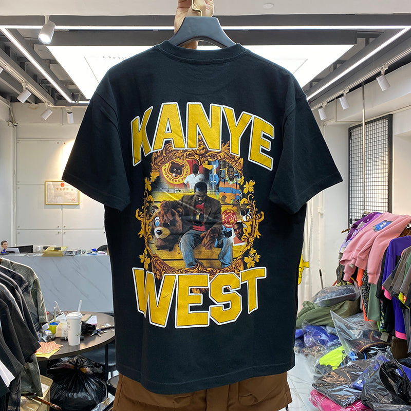 Kanye West "College Dropout" Vintage T-skjorte