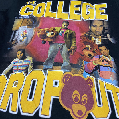 Kanye West "College Dropout" Vintage T-skjorte