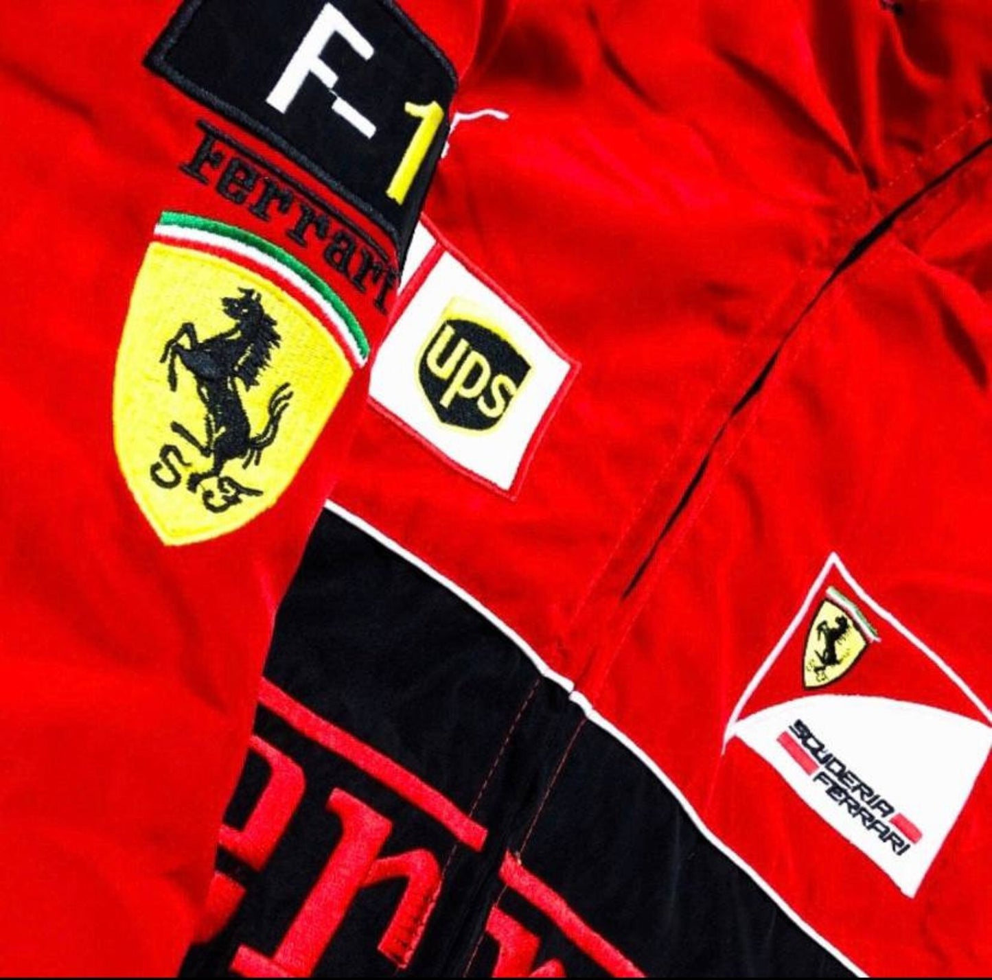 Ferrari Formula 1 Jakke Rød