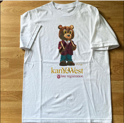 Kanye West T-skjorte "Late Registration"