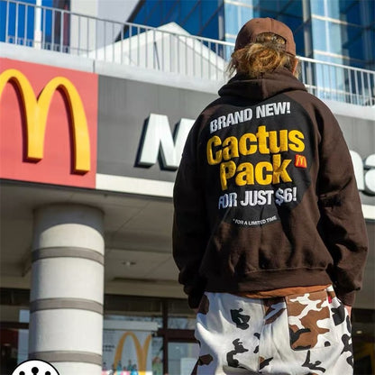 Travis Scott x McDonald's Genser Brun "Cactus Pack"