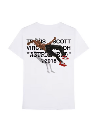 Travis Scott x Virgil Abloh "Astroworld" T-skjorte