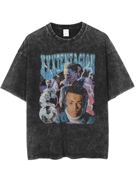 XXXTentacion Vintage T-skjorter